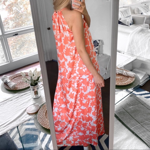 🍑 SARA KELLY BOHO PEACH LOOSE SUMMER MAXI DRESS! - Picture 3 of 11